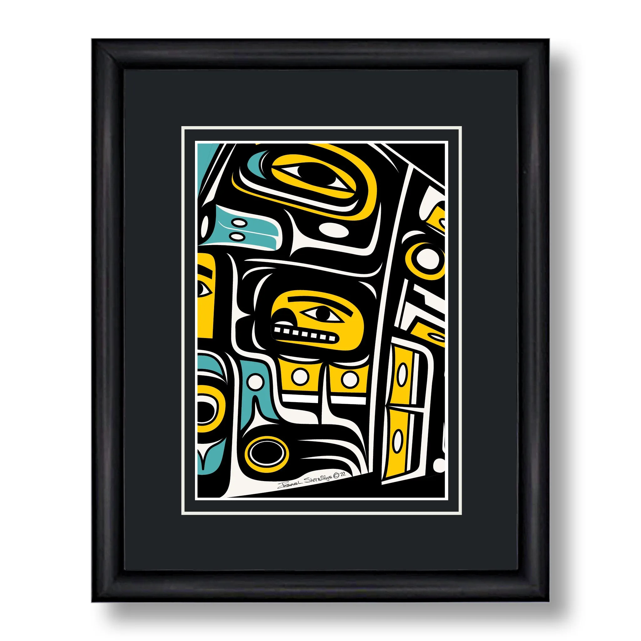 Abstract Chilkat - Formline Art Cards