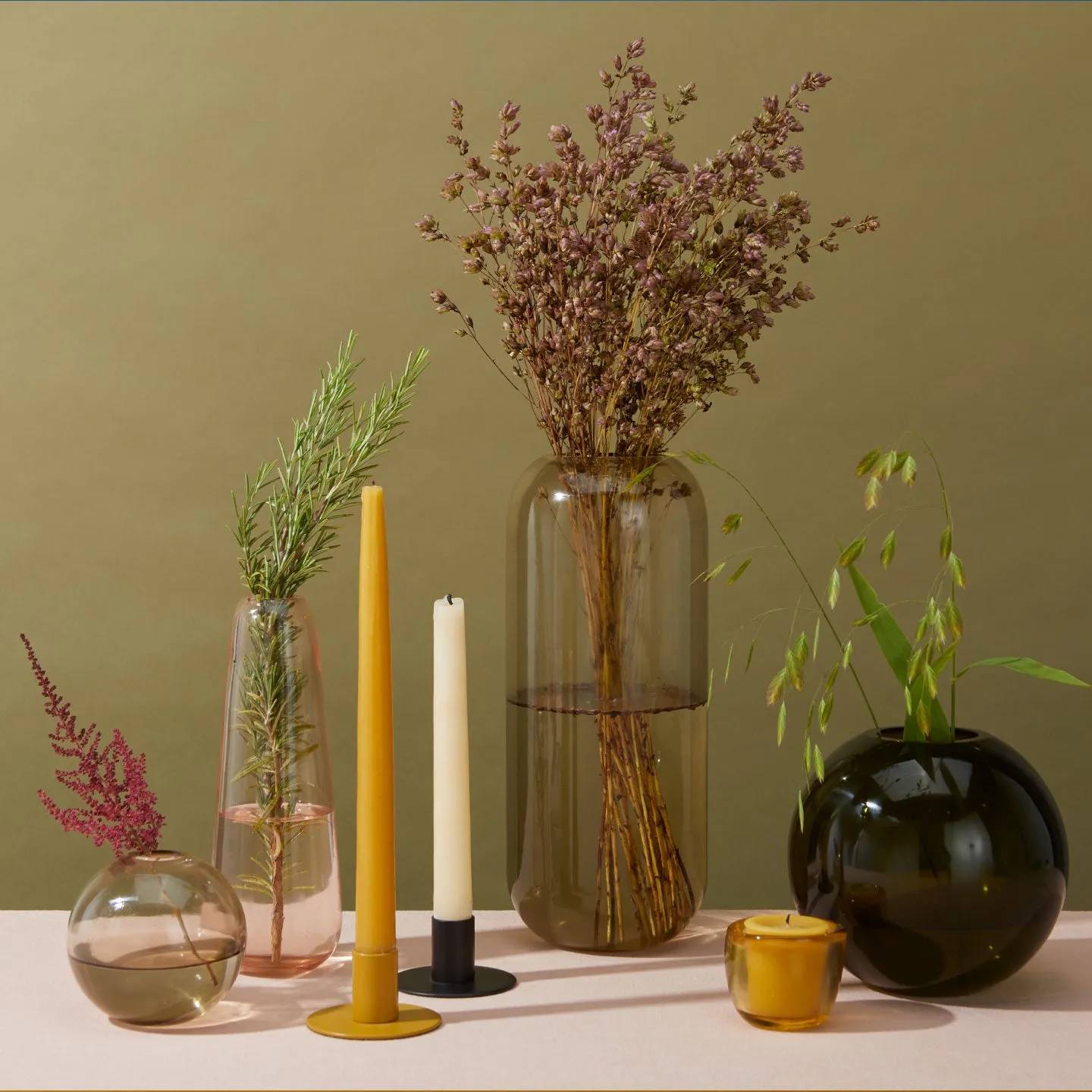 Aurora Pill Vase - Smoke