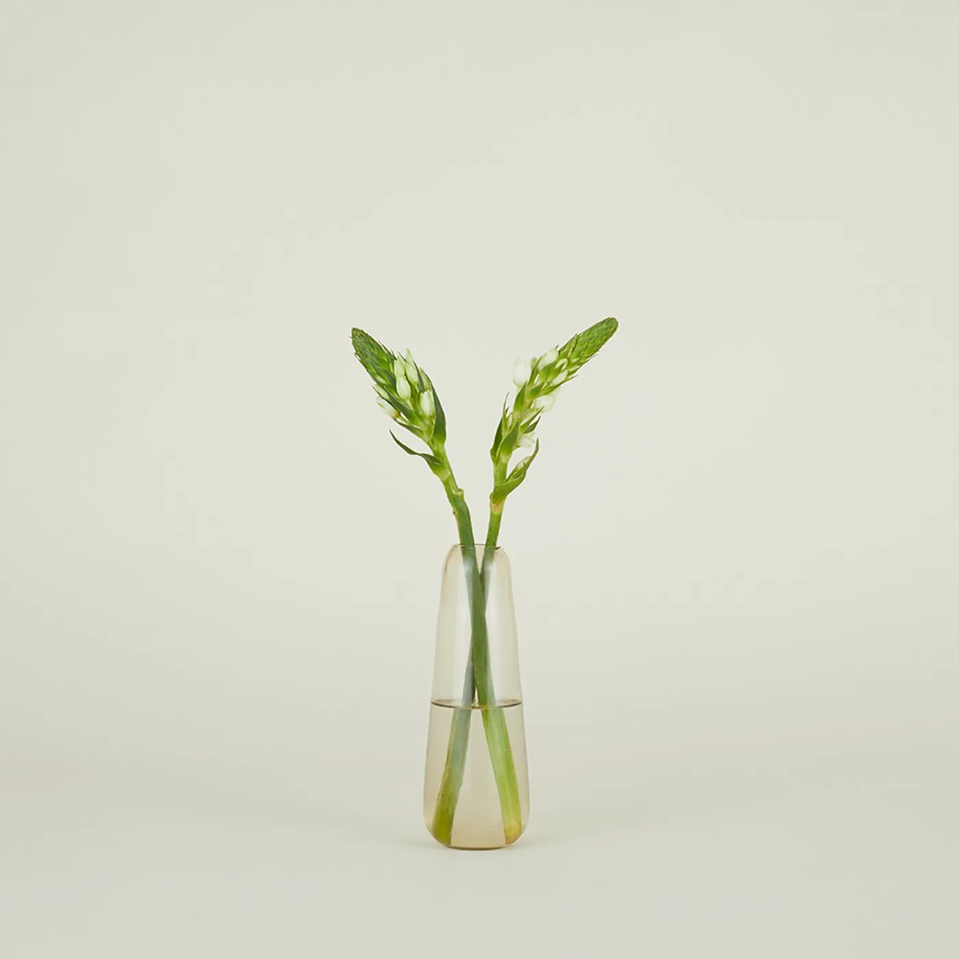Aurora Slim Drop Vase - Smoke
