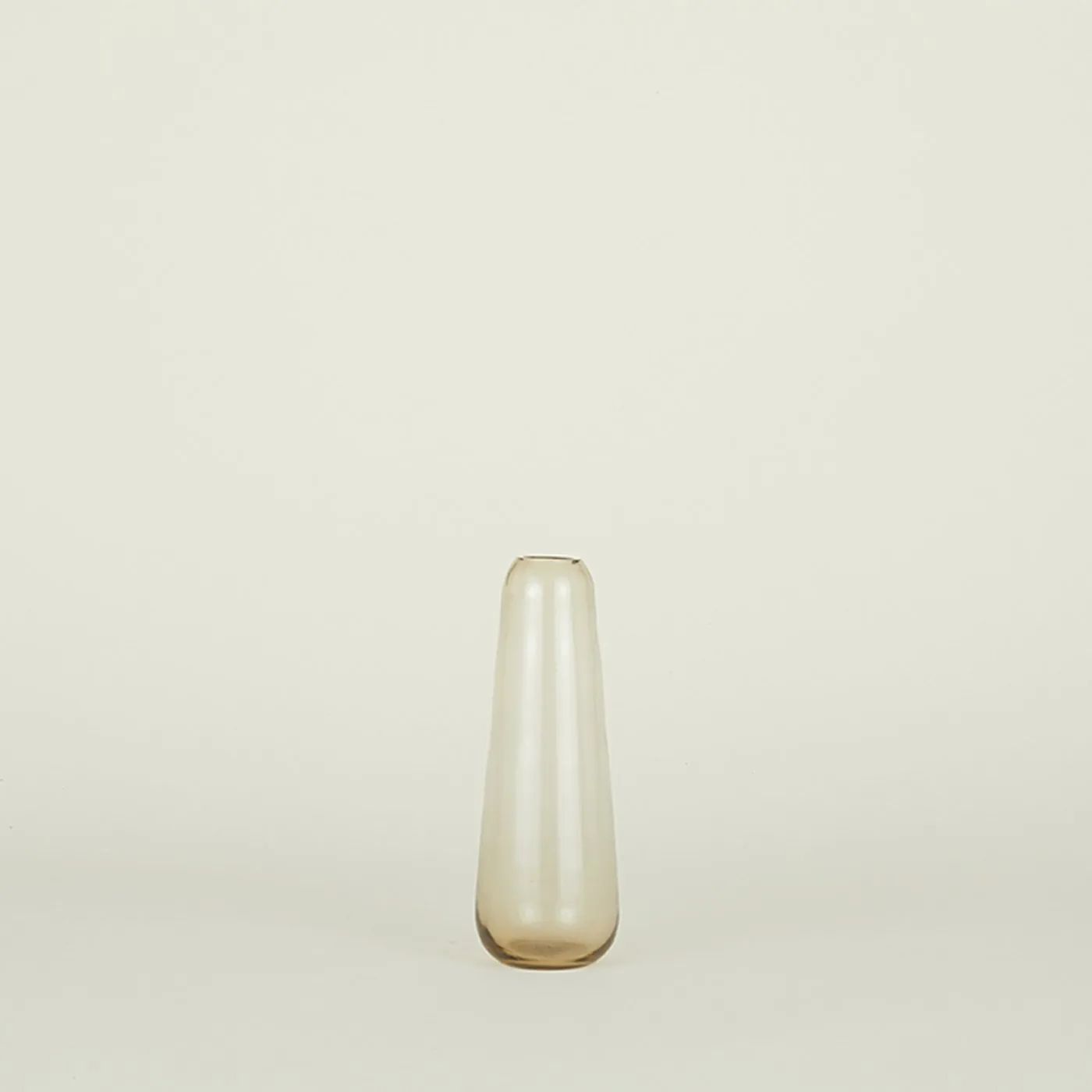 Aurora Slim Drop Vase - Smoke