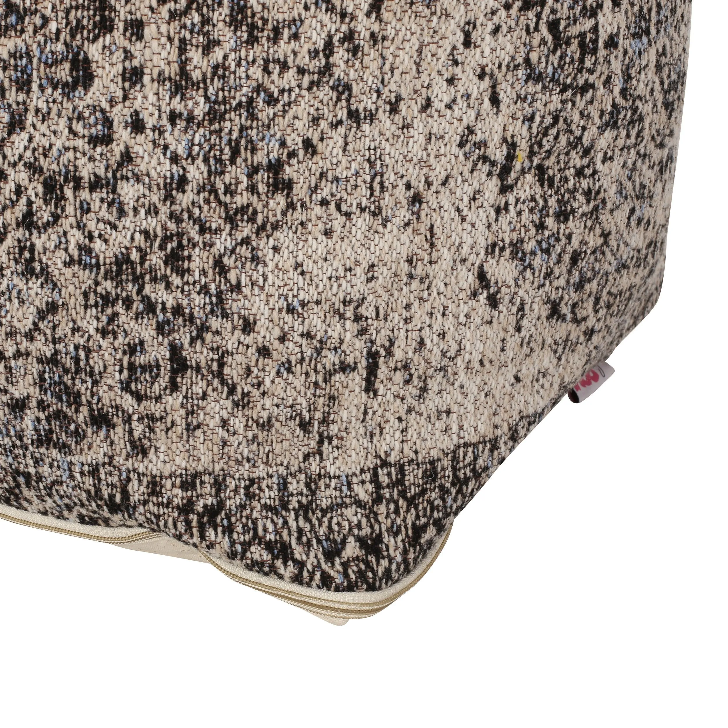 Bonsallo Contemporary Fabric Cube Pouf