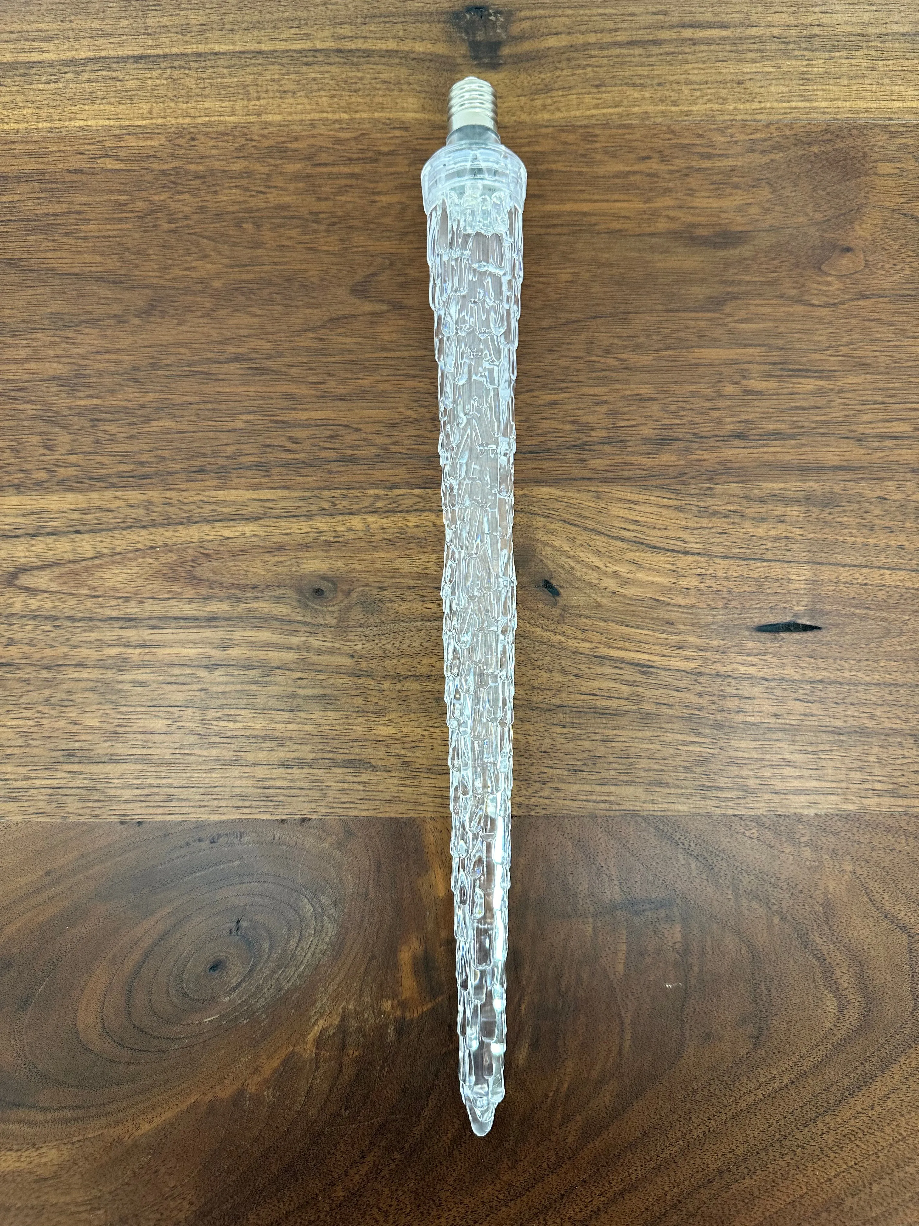 C9 Static Icicle Bulbs - Pure White
