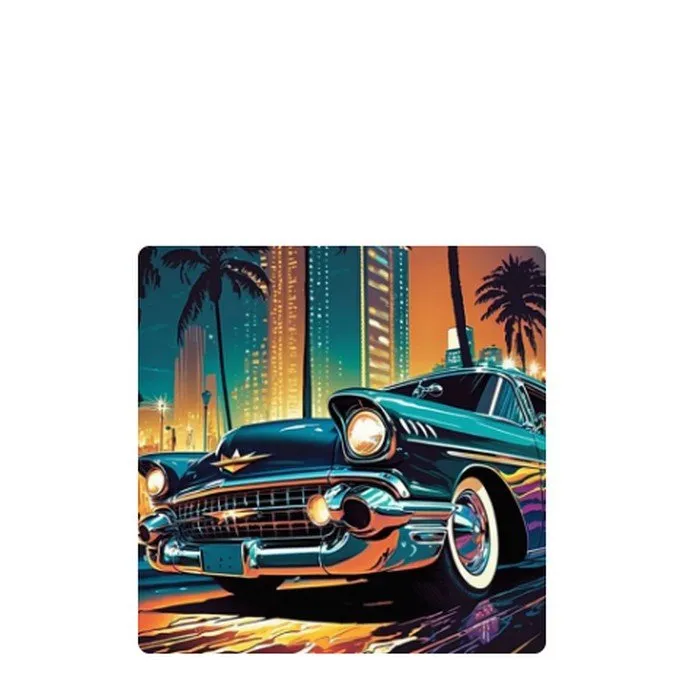Classic Car Coaster Set