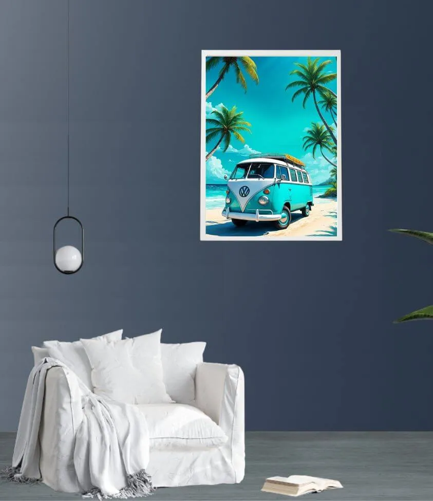 cool beach | art frame