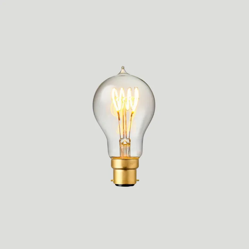 Dimmable B22 LED Quad Loop | A60 | 4W | 2200K