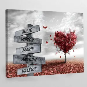 Family Name Canvas