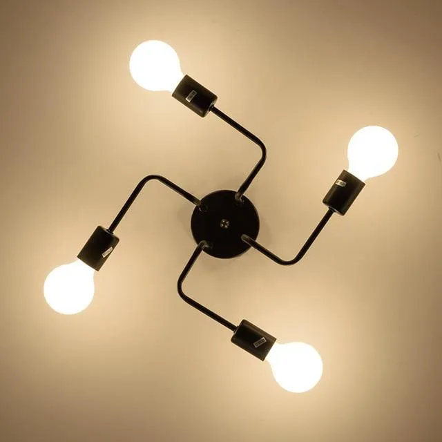 Metal Modern Iron Clemi Chandelier