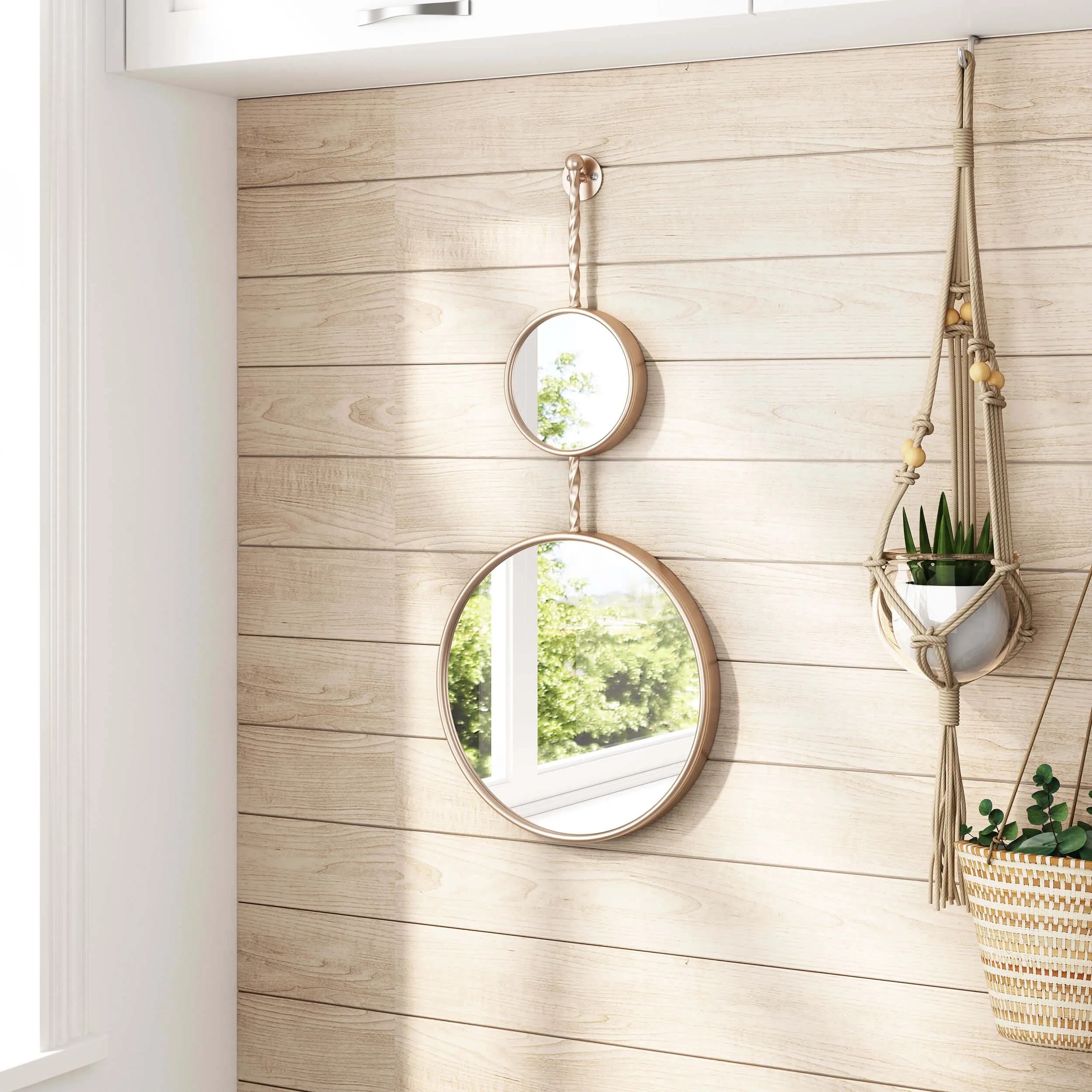 Mott Mirror, Bronze