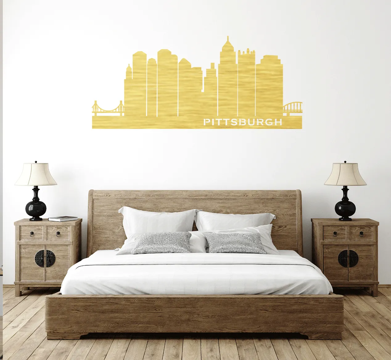 Pittsburgh Skyline - Metal Wall Art