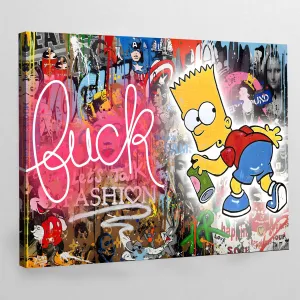 Pop Art Comic Canvas