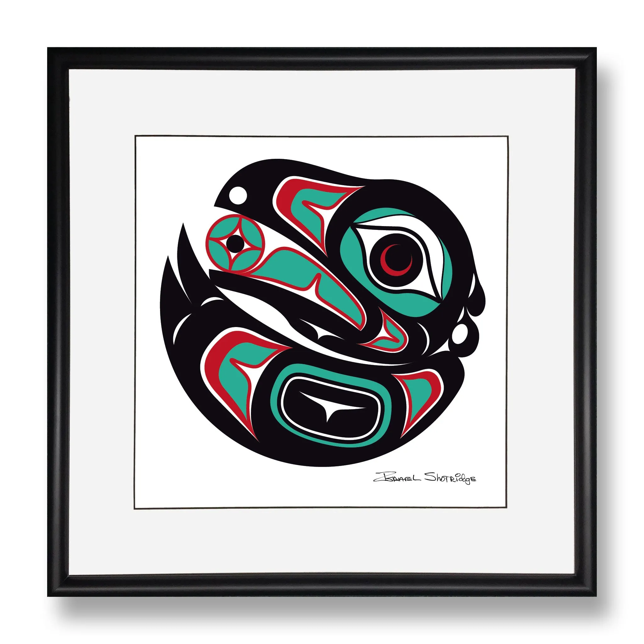 Raven 2 - Limited Edition Formline Art Print