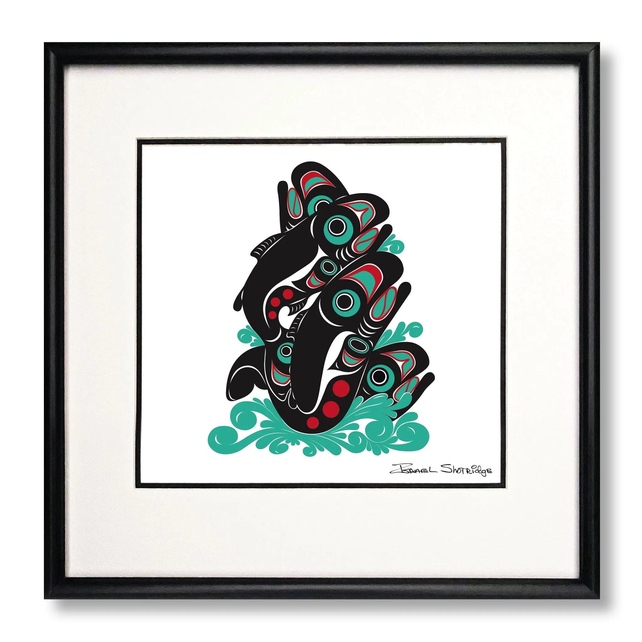 Salmon - Limited Edition Formline Art Print