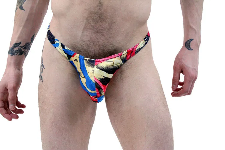 Shop Artistic Abstract Men's Thong