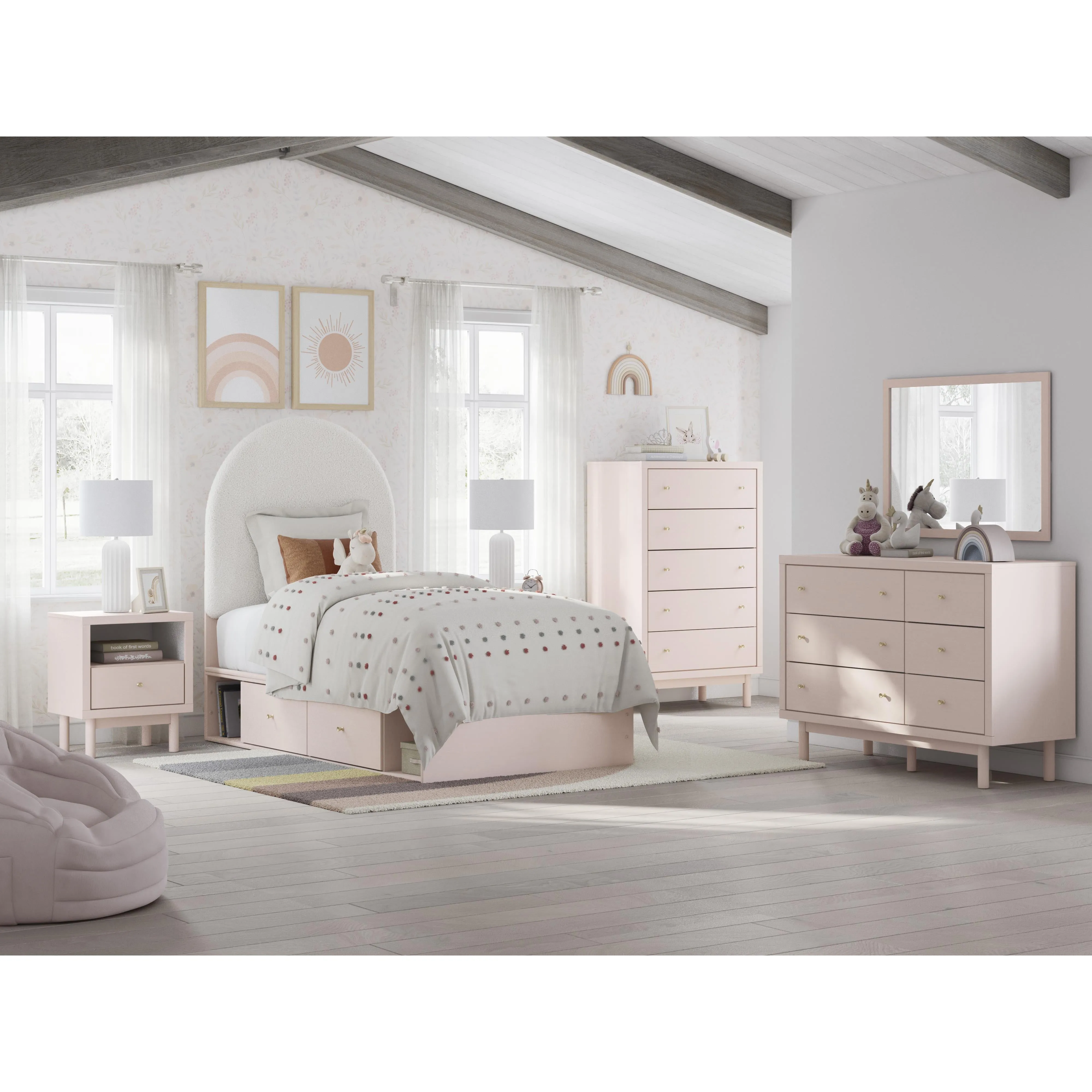 Signature Design by Ashley Wistenpine Dresser Mirror B1323-36
